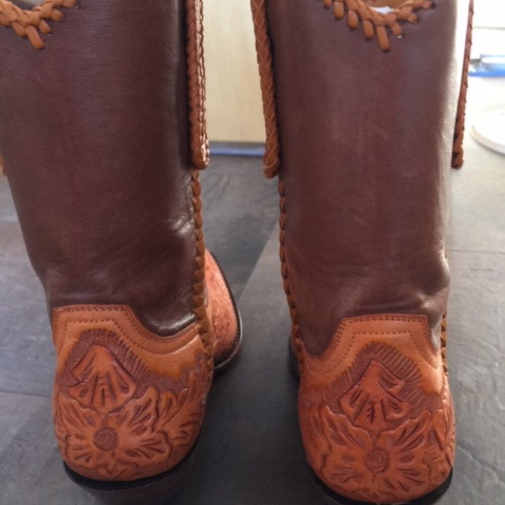 Old Gringo Tooled Wyoming Boots - Picture 6 of 12